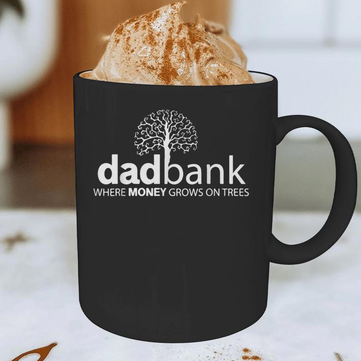Dad Bank Where The Money Grows On Trees New Dad Tees Graphic Print Coffee Mug