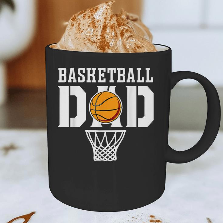 Dad Basketball Apparel Basketball Dad Graphic Print Coffee Mug