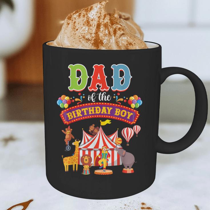 Dad Of The Birthday Boy Carnival Circus 1st Birthday Party Graphic Print Coffee Mug