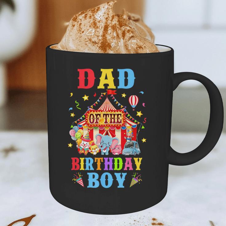 Dad Of The Birthday For Boy Circus Carnival Theme Party Graphic Print Coffee Mug