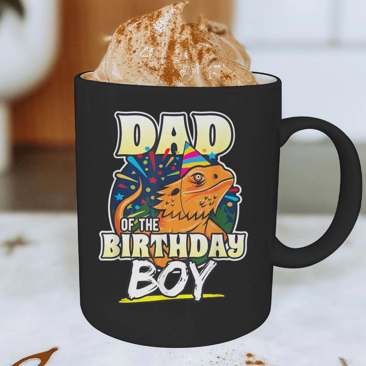 Dad Of Birthday Boy Kids Reptile Birthday Party Graphic Print Coffee Mug