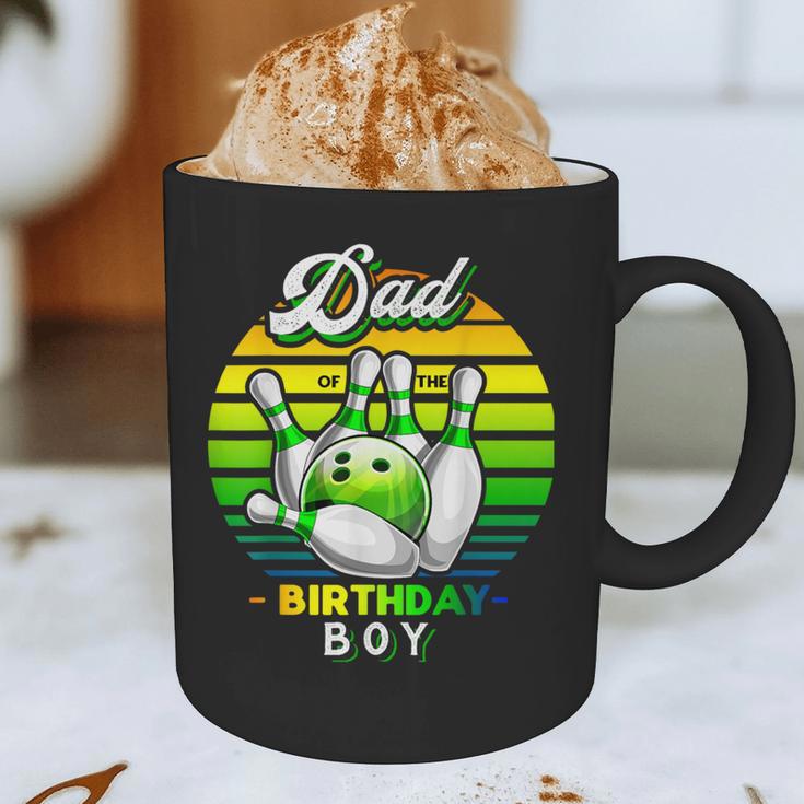 Dad Of The Birthday Boy Matching Family Bowling Birthday Graphic Print Coffee Mug Dad Of The Birthday Boy Matching Family Bowling Birthday Graphic Print Coffee Mug