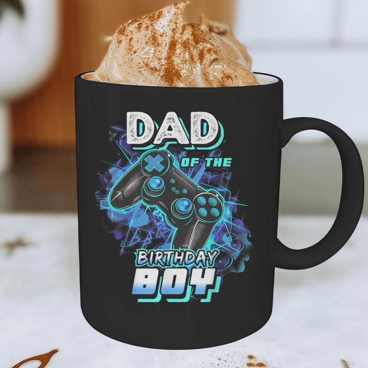 Dad Of The Birthday Boy Matching Video Game Birthday Party Graphic Print Coffee Mug