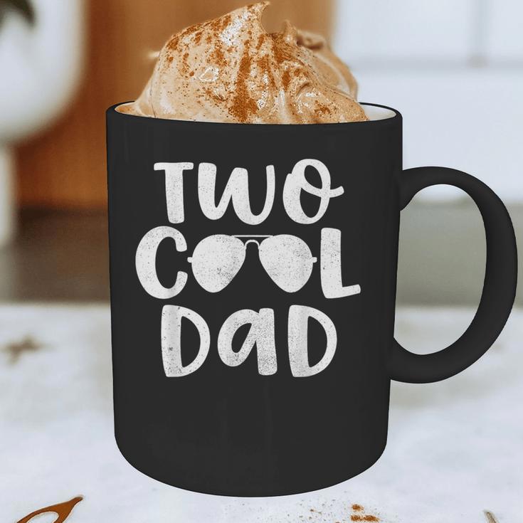 Dad Of The Birthday Boy Two Cool 2nd Bday Father Papa Daddy Graphic Print Coffee Mug