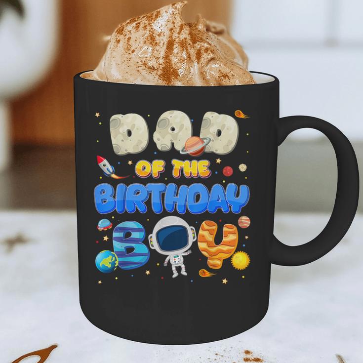 Dad Of The Birthday Boy Two The Moon Space Family Matching Graphic Print Coffee Mug
