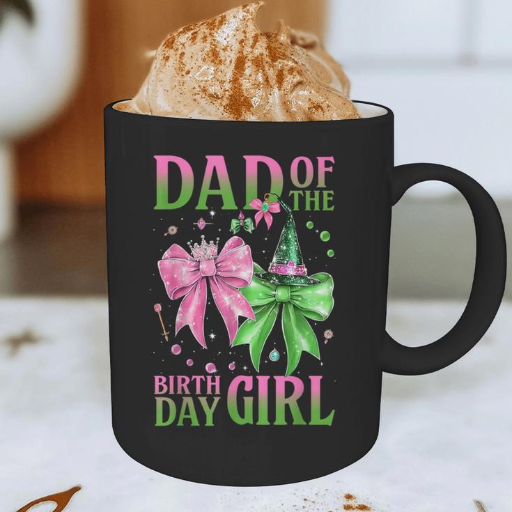 Dad Of The Birthday Girl Coquette Matching Family Party Graphic Print Coffee Mug