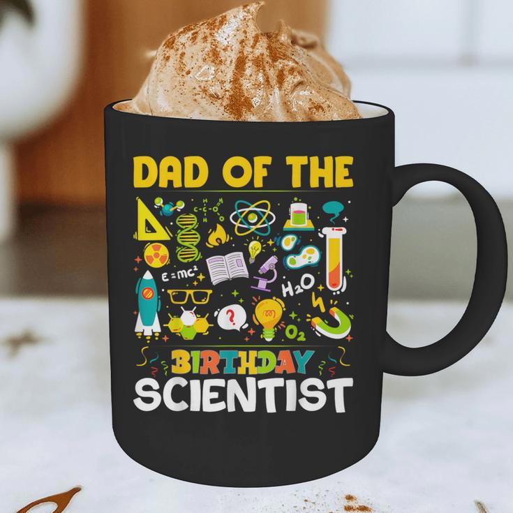Dad Of The Birthday Scientist Matching Science Birthday Graphic Print Coffee Mug