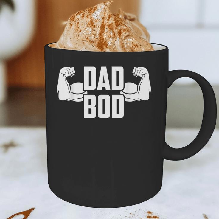 Dad Bod Muscle Strong Man Daddy Fathers Day Graphic Print Coffee Mug