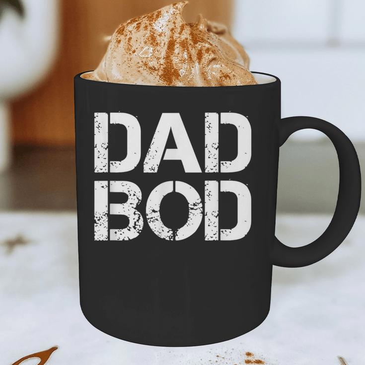 Dad BOD Rough Strong 90s Stencil Text Graphic Print Coffee Mug Dad BOD Rough Strong 90s Stencil Text Graphic Print Coffee Mug