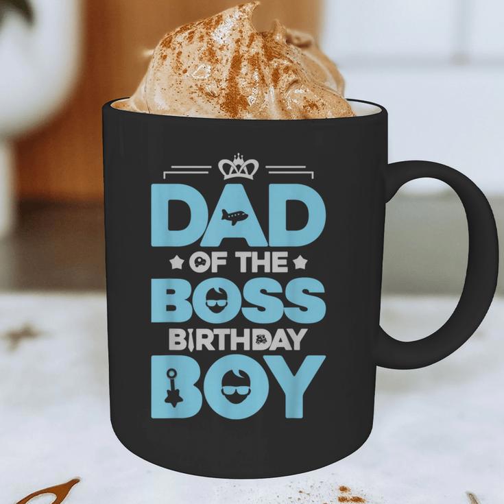 Dad Of The Boss Birthday Party Outfit Like A Boss Daddy Graphic Print Coffee Mug