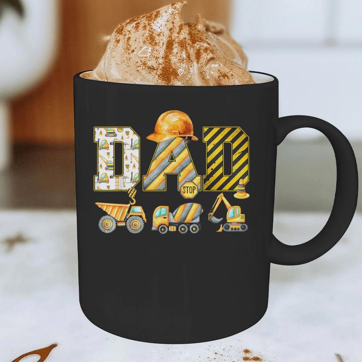 Dad Construction Excavator Kids Matching Family Party Graphic Print Coffee Mug Dad Construction Excavator Kids Matching Family Party Graphic Print Coffee Mug