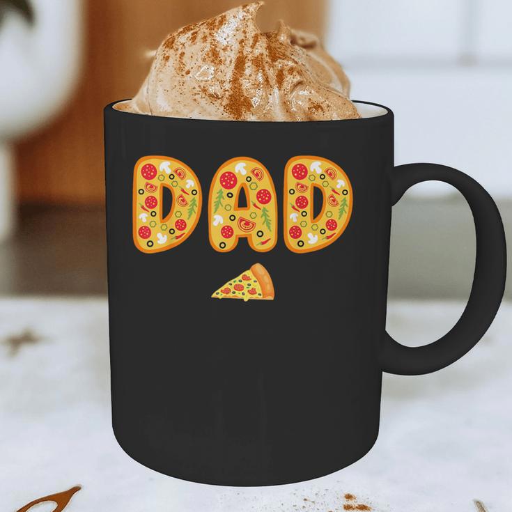Dad Daddy Matching Birthday Squad Crew Pizza Family Graphic Print Coffee Mug