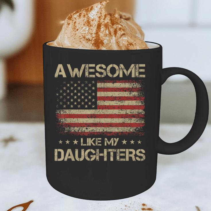 Dad From Daughter Awesome Like My Daughters Graphic Print Coffee Mug