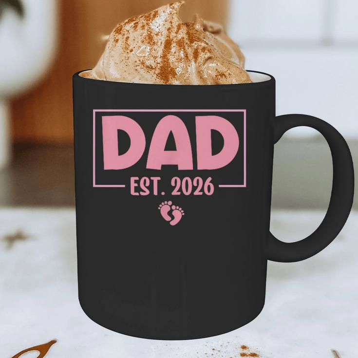 Dad Est 2026 Logo Daddy 2026 Soon To Be New Father 2026 Graphic Print Coffee Mug Dad Est 2026 Logo Daddy 2026 Soon To Be New Father 2026 Graphic Print Coffee Mug
