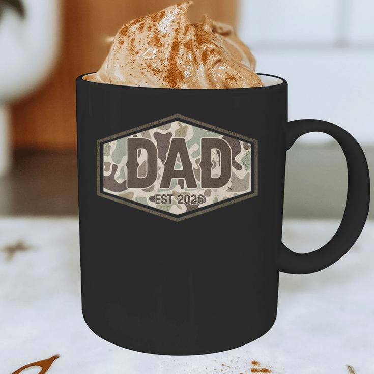 Dad Est 2026 Logo Father 2026 Loading New Dad 2026 Graphic Print Coffee Mug