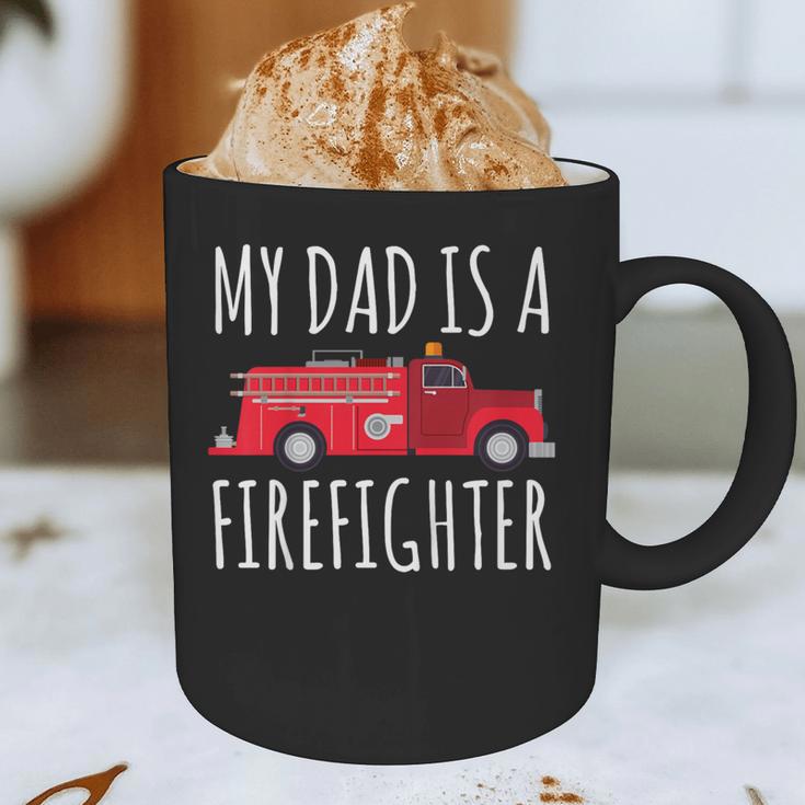 My Dad Is A Firefighter Graphic Print Coffee Mug