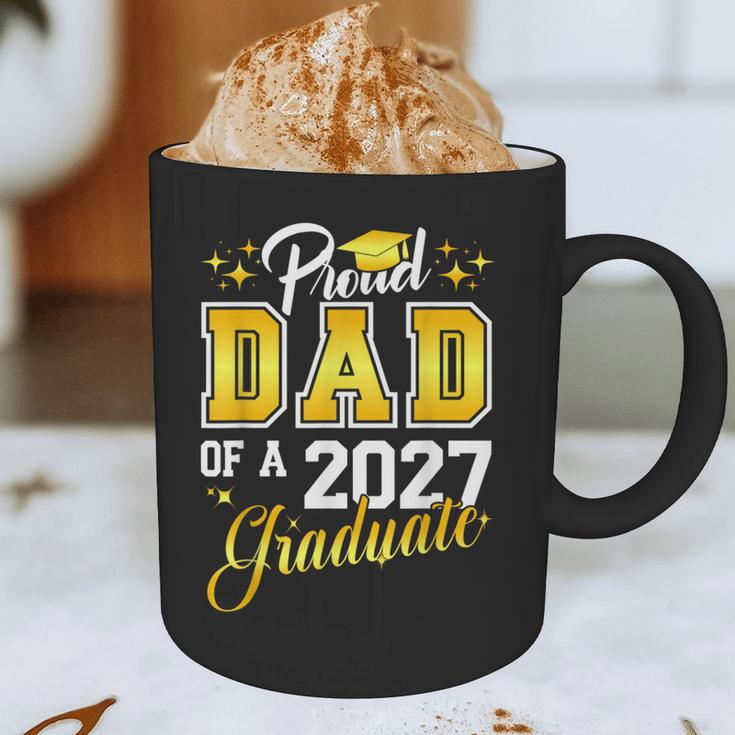 Dad Graduation Senior 2027 Proud Dad Of a 2027 Graduate Graphic Print Coffee Mug