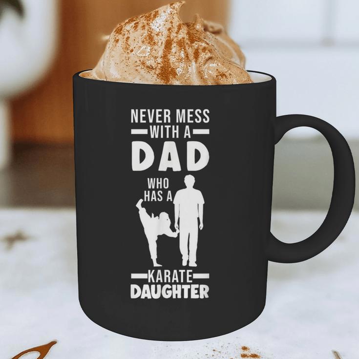 Dad Who Has a Karate Daughter Dad & Daughter Graphic Print Coffee Mug