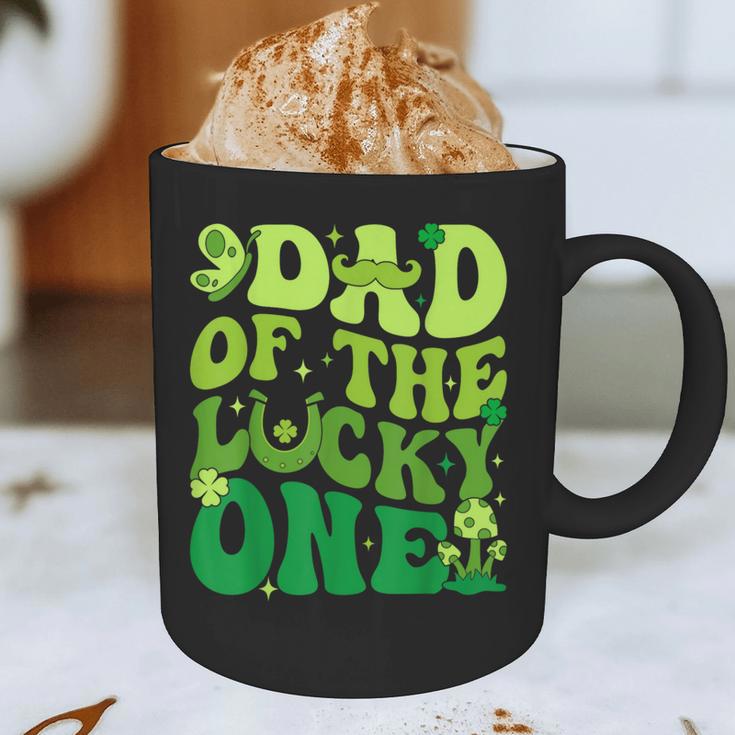 Dad Of The Lucky One Saint Patrick's Day Children Birthday Graphic Print Coffee Mug