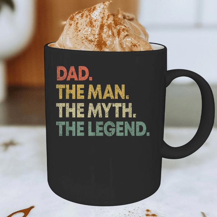Dad The Man The Myth The Legend Men Dad Father's Day Graphic Print Coffee Mug Dad The Man The Myth The Legend Men Dad Father's Day Graphic Print Coffee Mug