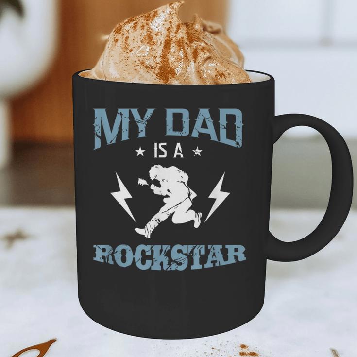 MY DAD IS A ROCKSTAR DADDY Father Sday Graphic Print Coffee Mug