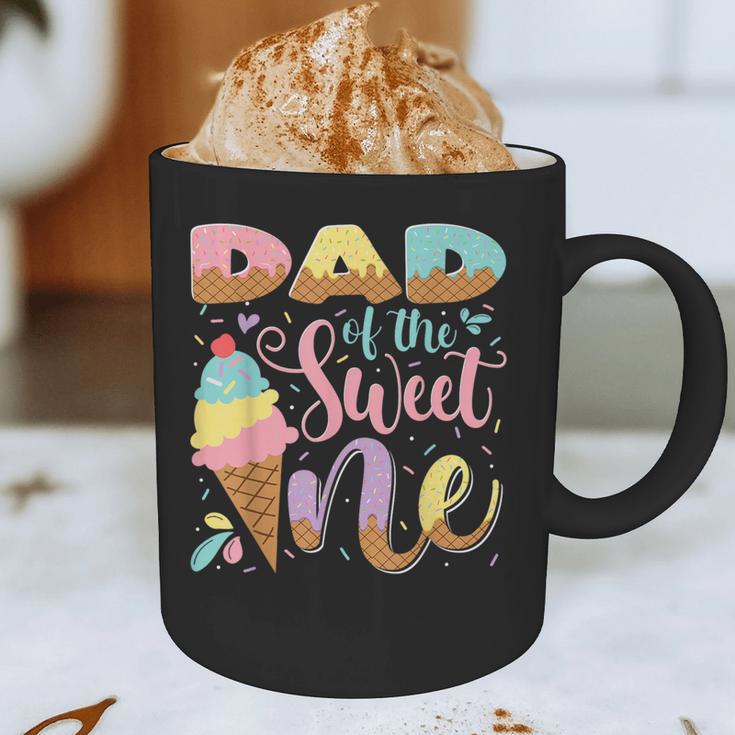 Dad Of The Sweet One Ice Cream 1St Birthday Party Graphic Print Coffee Mug