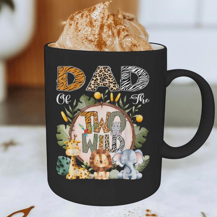 Dad Of The Two Wild Animal Safari 2Nd Birthday Party Graphic Print Coffee Mug