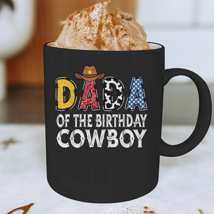 Dada 1st Birthday Cowboy Western Dada Birthday Boy Graphic Print Coffee Mug