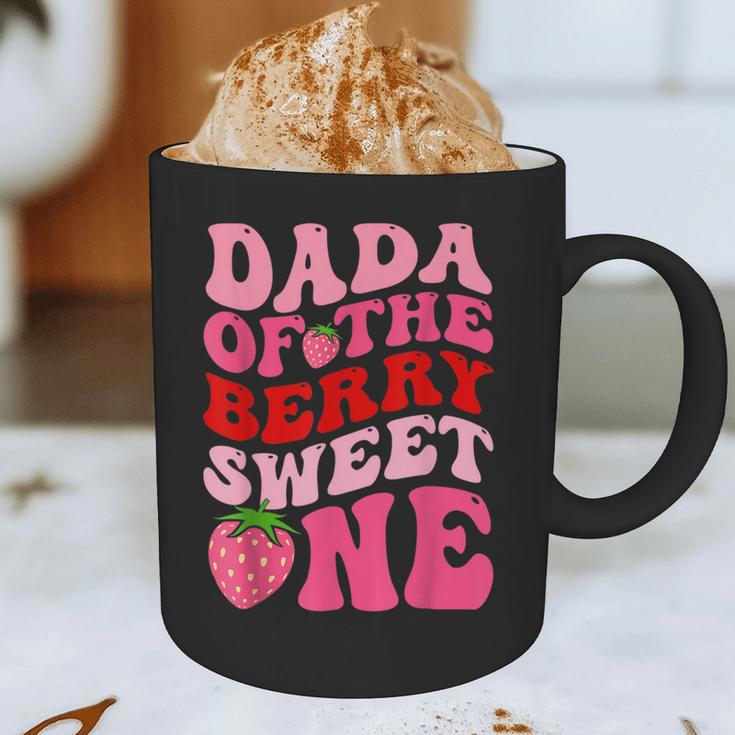Dada Of The Berry Sweet One Strawberry First Birthday Graphic Print Coffee Mug Dada Of The Berry Sweet One Strawberry First Birthday Graphic Print Coffee Mug