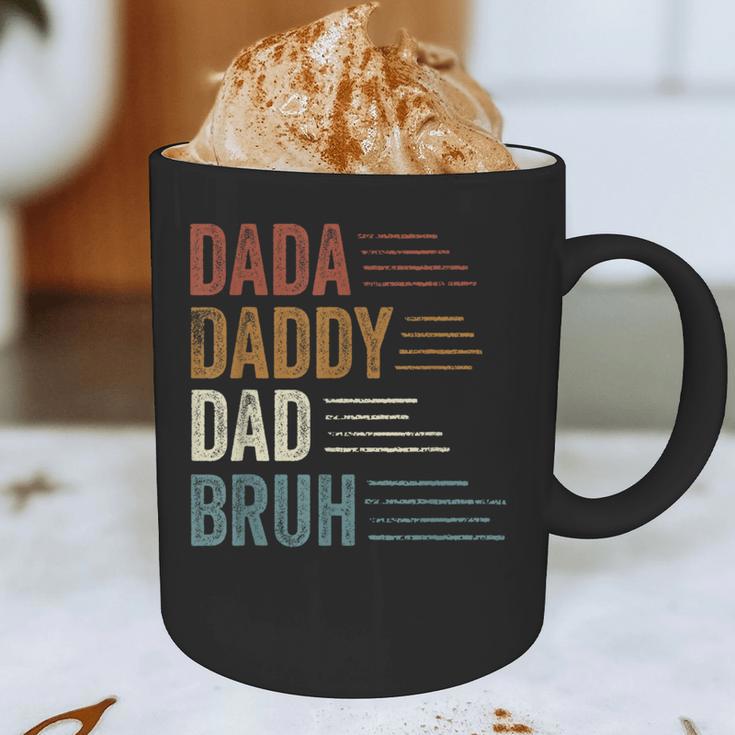 Dada Daddy Dad Bruh For Dad Father's Day Graphic Print Coffee Mug Dada Daddy Dad Bruh For Dad Father's Day Graphic Print Coffee Mug