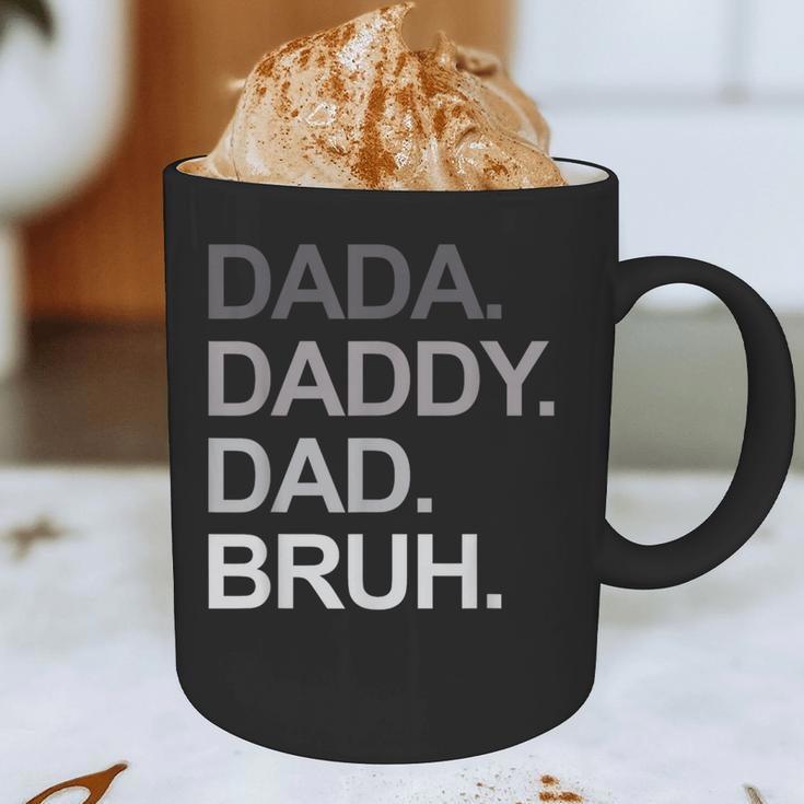 Dada Daddy Dad Bruh Husband Dad Father's Day Graphic Print Coffee Mug