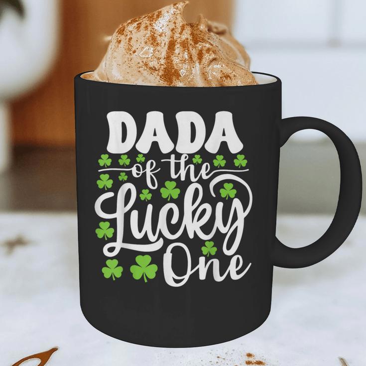 Dada Of The Lucky One First Birthday St Patrick's Day Graphic Print Coffee Mug