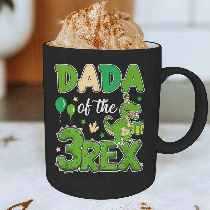 Dada Of The Three Rex Birthday Dinosaur Family Matching Graphic Print Coffee Mug