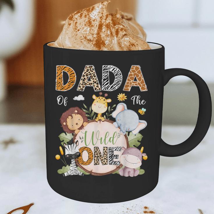 Dada Of The Wild One 1St Birthday Safari Jungle Animals Graphic Print Coffee Mug Dada Of The Wild One 1St Birthday Safari Jungle Animals Graphic Print Coffee Mug