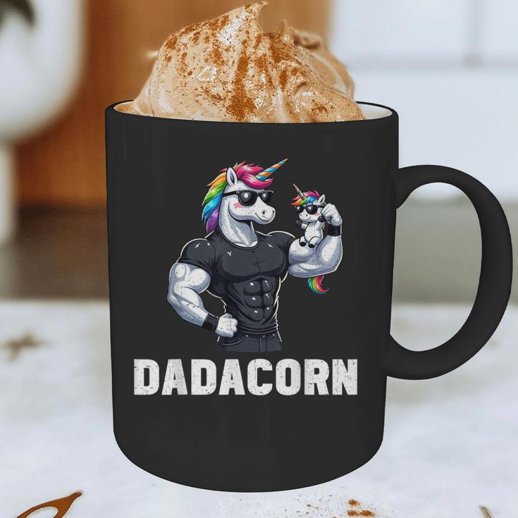 Dadacorn Unicorn Dad Papa Father's Day Daughter Graphic Print Coffee Mug Dadacorn Unicorn Dad Papa Father's Day Daughter Graphic Print Coffee Mug
