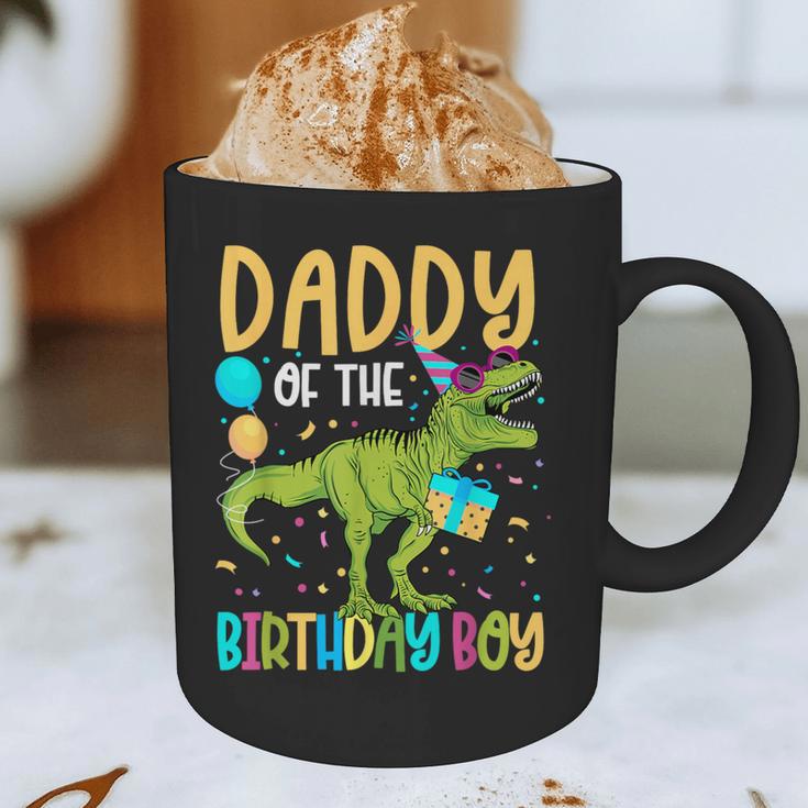 Daddy Of The Birthday Boy Family Matching Dinosaur Squad Graphic Print Coffee Mug Daddy Of The Birthday Boy Family Matching Dinosaur Squad Graphic Print Coffee Mug