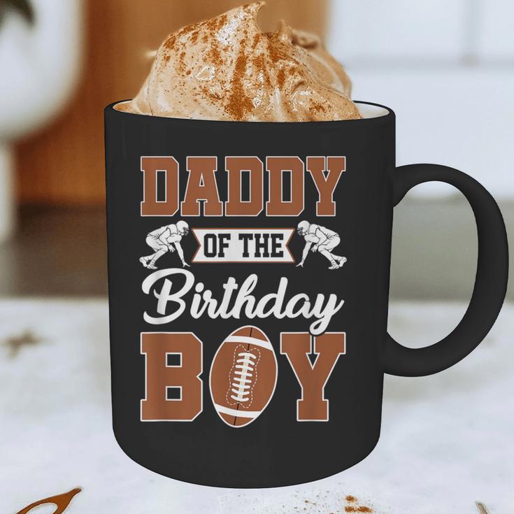 Daddy Of The Birthday Boy Football Party Family Matching Graphic Print Coffee Mug Daddy Of The Birthday Boy Football Party Family Matching Graphic Print Coffee Mug