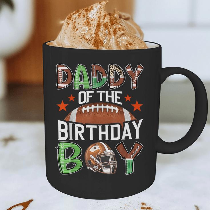 Daddy Of The Birthday Boy Game Day Football Graphic Print Coffee Mug
