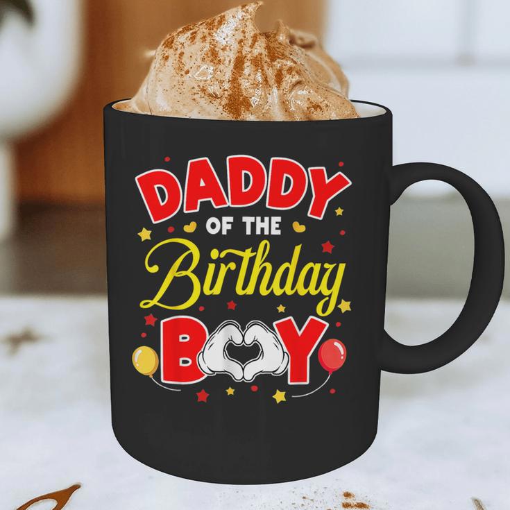 Daddy Of The Birthday Boy Matching Dad Son Family Birthday Graphic Print Coffee Mug