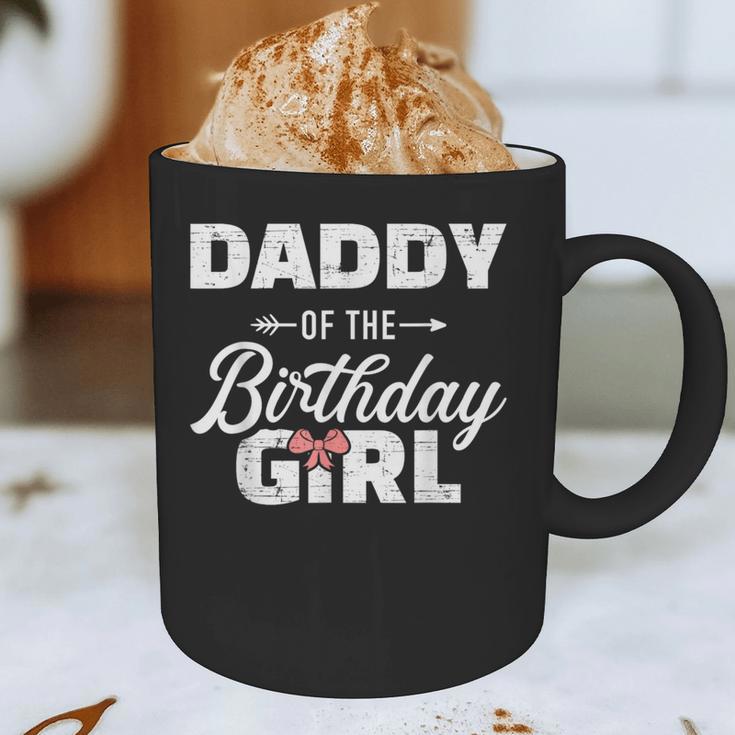 Daddy Of The Birthday Daughter Girl Matching Family For Dad Graphic Print Coffee Mug