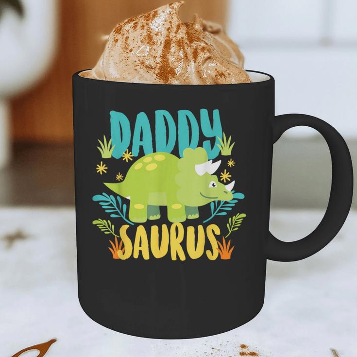 Daddy Dad Saurus Rex Dinosaur Dino For Father Graphic Print Coffee Mug