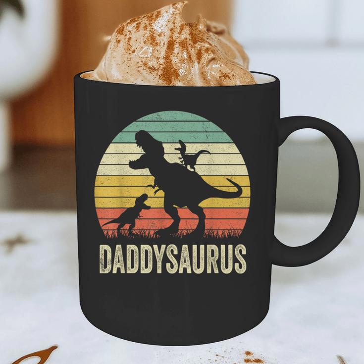 Daddy Dinosaur Daddysaurus 2 Kids For Dad Graphic Print Coffee Mug Daddy Dinosaur Daddysaurus 2 Kids For Dad Graphic Print Coffee Mug