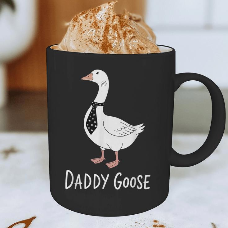 Daddy Goose Fun Father's Day Tee For Dad Graphic Print Coffee Mug