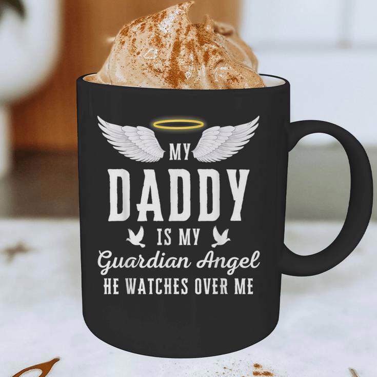 My Daddy Is My Guardian Angel In Loving Memorial Memory Tee Graphic Print Coffee Mug My Daddy Is My Guardian Angel In Loving Memorial Memory Tee Graphic Print Coffee Mug