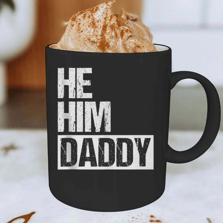 Daddy Lover Valentine Quote He Him Daddy Graphic Print Coffee Mug