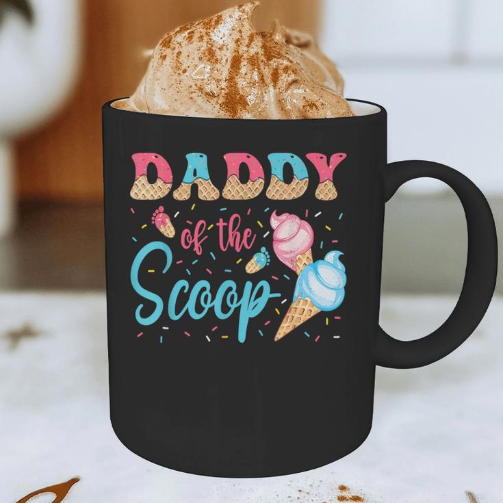 Daddy Of The Scoop Ice Cream Gender Reveal Baby Shower Graphic Print Coffee Mug
