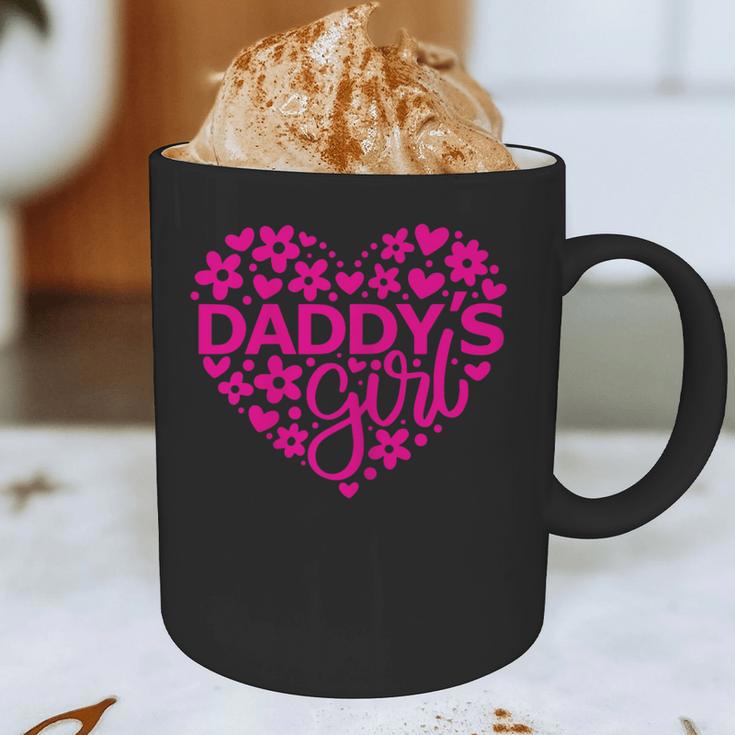 Daddy's Girl Father's Day Idea For a New Dad Graphic Print Coffee Mug
