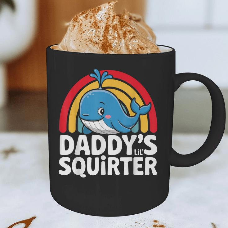 Daddy's Lil Squirter Cute Embarrassing Woman Graphic Print Coffee Mug