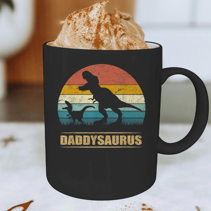 Daddysaurus DadRex Dinosaur Men Graphic Print Coffee Mug