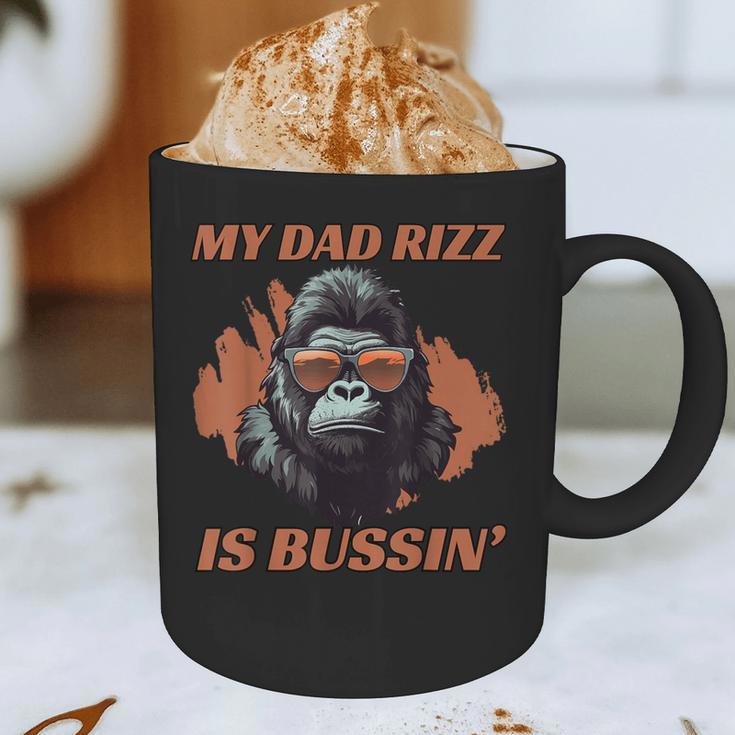 Dad's Birthday Father's Day Dad RIzz Is Bussin' Graphic Print Coffee Mug